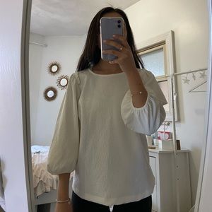 Ann Taylor Crinkle blouse!